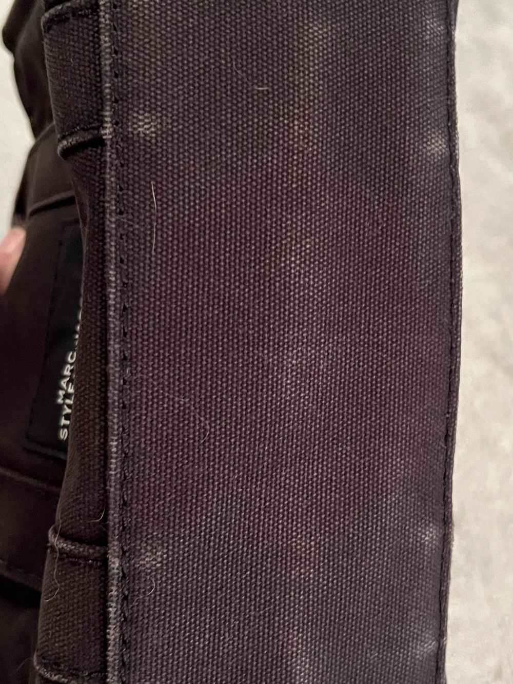 Marc Jacobs The Tote Bag - Distressed Black - Picture 3 of 10